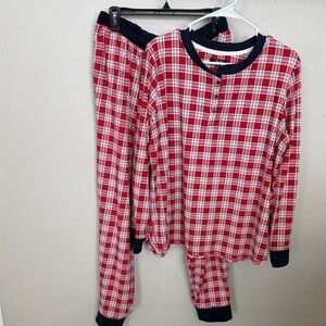 Simply Vera Plaid Pajama Set